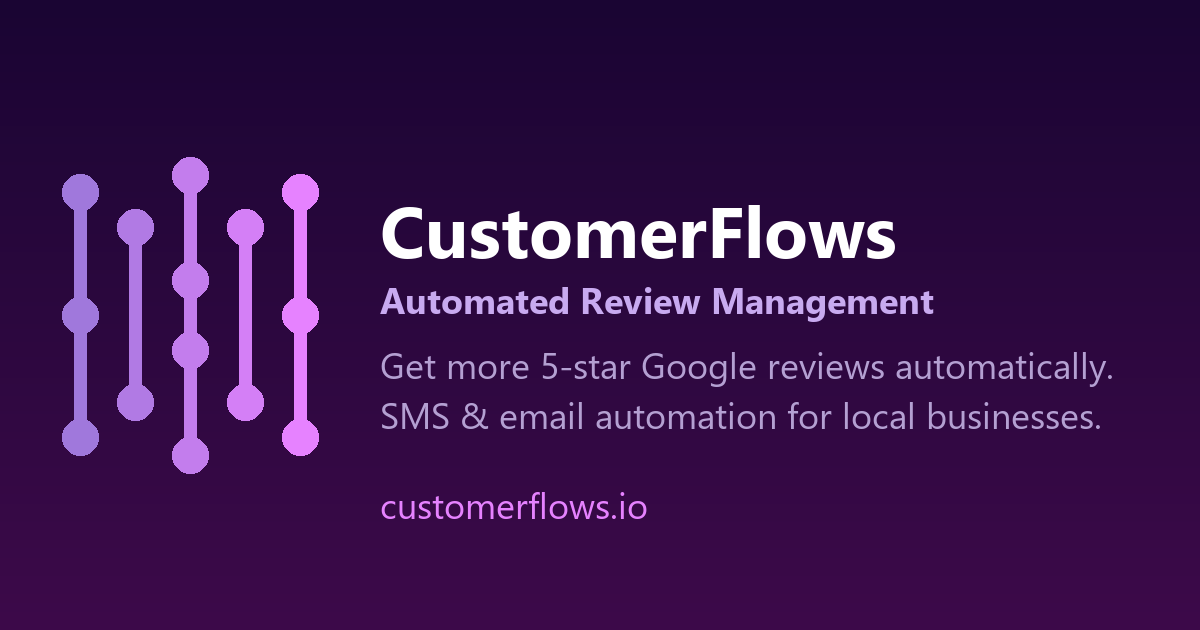 Customerflows Pricing Affordable Review Management Plans